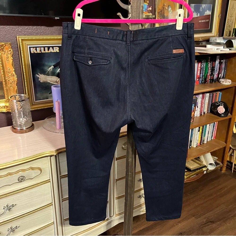 Hirisho Kato The Axe Chino in Navy SHORT W38x25